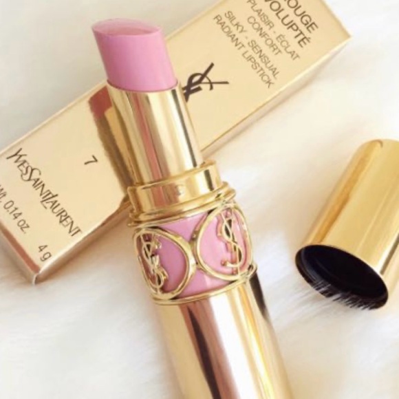 ISO => PLEASE READ…Yves Saint Laurent Rouge Volupte Shine ***Lingerie Pink*** #7 - Picture 2 of 2